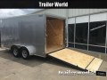 CW 7' x 14' x 6.3' Vnose Enclosed Trailer Ramp Door