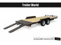  Sure-Trac C-Channel 18' Wood Deck Car Hauler Trailer