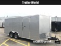  CW 18' Enclosed Vnose Car Trailer 7k GVWR