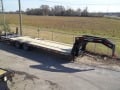 30 ft equipment trailer  mega ramp 10 ton gooseneck