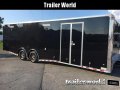  CW 28' Spread Axle Racing Enclosed Car Trailer 14k