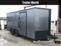 CW 8.5' x 16' x 7' Tall Vnose Enclosed Cargo Trail