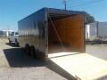 20ft TA Car / Racing Trailer-Charcoal Blackout Package