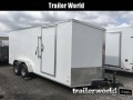 2022 CW 7' x 18' x 6.5'  Vnose Enclosed Cargo Trailer Ramp Door 10k GVWR