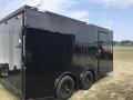 Black 16ft TA Enclosed Cargo Trailer w/Blackout Package