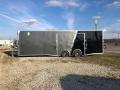 Two Tone Silver/Black 28FT Car / Racing Trailer