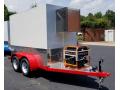 5x9 Refrigerated Trailer w/ Front Forced Air Refrigeration System