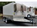  Refrigerated Trailer 14FT White w/Diamond Plated Trim