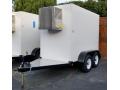 3x7 88 cu. ft. Refrigerated Ice Transport Trailer
