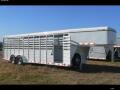 24ft Steel Livestock Gooseneck Trailer