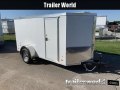 2022 CW 5' x 10' Vnose Enclosed Cargo Trailer Ramp Door