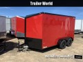 CW 7' x 12' x 6'6 Enclosed Cargo Trailer