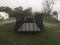 Extra High Mesh Sides 16ft Utility Trailer