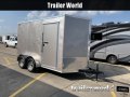 CW 7' x 12' x 7' Cargo Vnose Enclosed Trailer Ramp Door