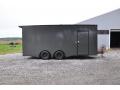 CHARCOAL BLACKOUT  20ft Enclosed Cargo Trailer