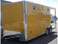 8.5X22 YELLOW PORCH CONCESSION TRAILER