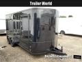 2022 CW 7' x 16' x 7' Vnose Enclosed Cargo Trailer BLACK OUT Stock# 52844
