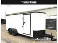 2024 CW 7' x 16' x 6.5' Vnose Enclosed Cargo Trailer BLACK OUT