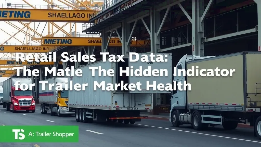 Retail Sales Tax Data: The Hidden Indicator for Trailer Market Health