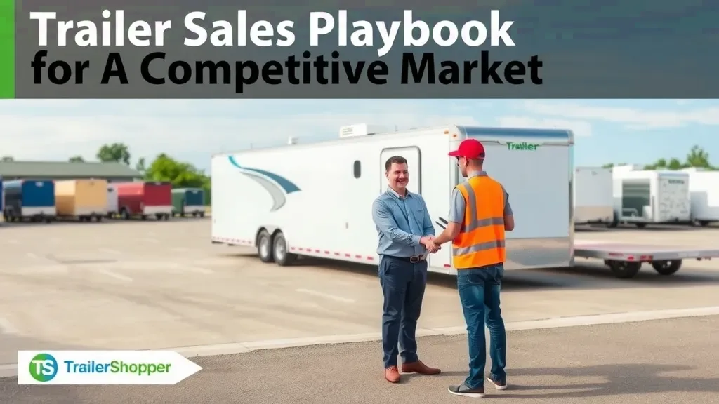 Trailer Sales Playbook for a Competitive Market: Sales Strategy
