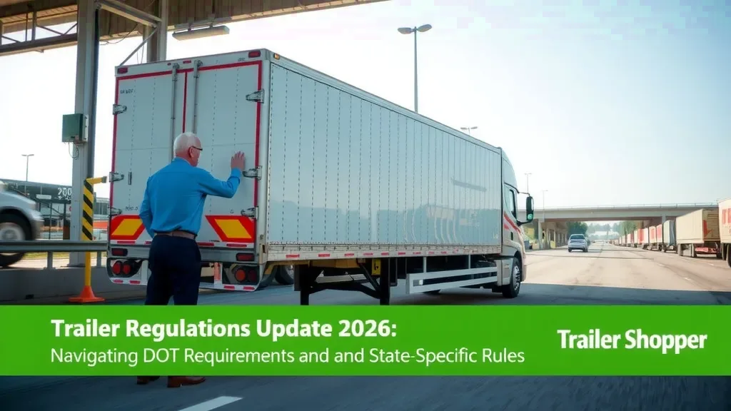 Trailer Regulations Update 2026: Navigating DOT Requirements and State-Specific Rules: Compliance Update