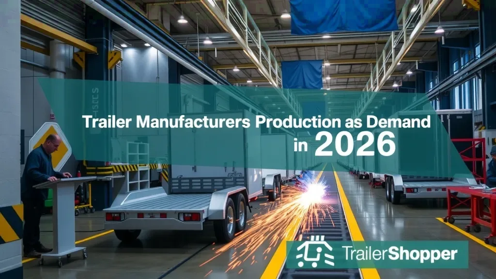 Trailer Manufacturers Expand Production as Demand Surges in 2026