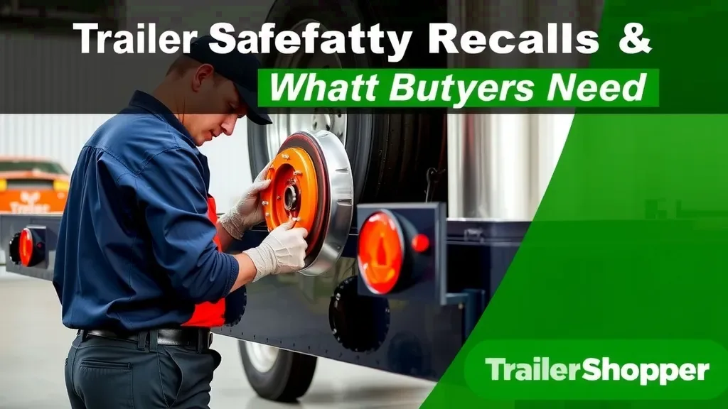 Trailer Safety Recalls & What Buyers Need to Know