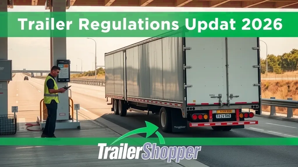 Trailer Regulations Update 2026: Navigating DOT Requirements and State-Specific Rules: Compliance Update
