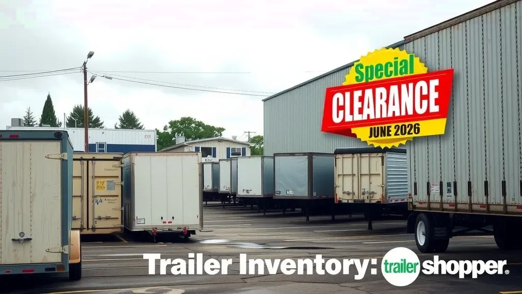 What's Not Moving: Trailer Inventory Challenges in June 2026