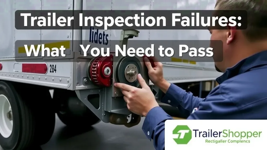 Trailer Inspection Failures: What You Need to Pass