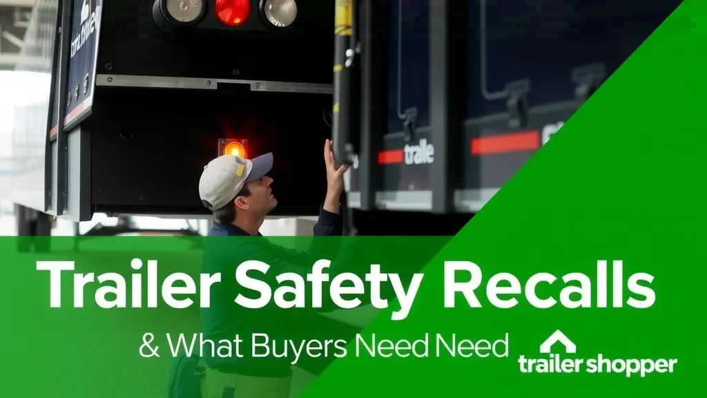 Trailer Safety Recalls & What Buyers Need to Know