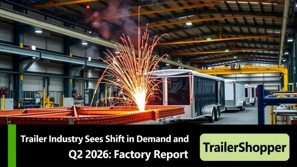 Trailer Industry Sees Shift in Demand and Production in Q2 2026: Factory Report
