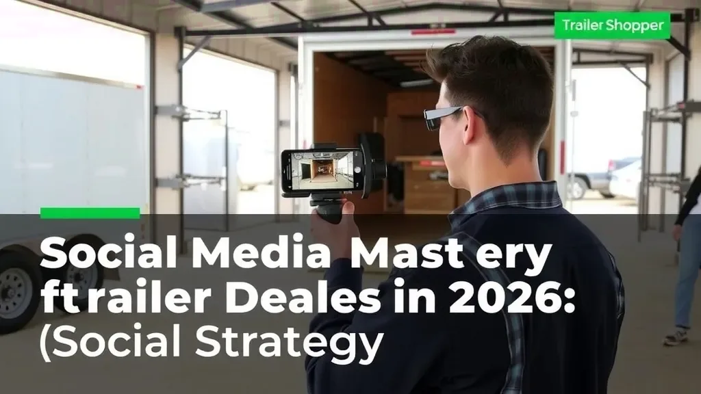 Social Media Mastery for Trailer Dealers in 2026: Social Strategy