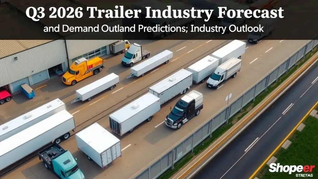 Q3 2026 Trailer Industry Forecast: Demand Outlook and Pricing Predictions: Industry Outlook