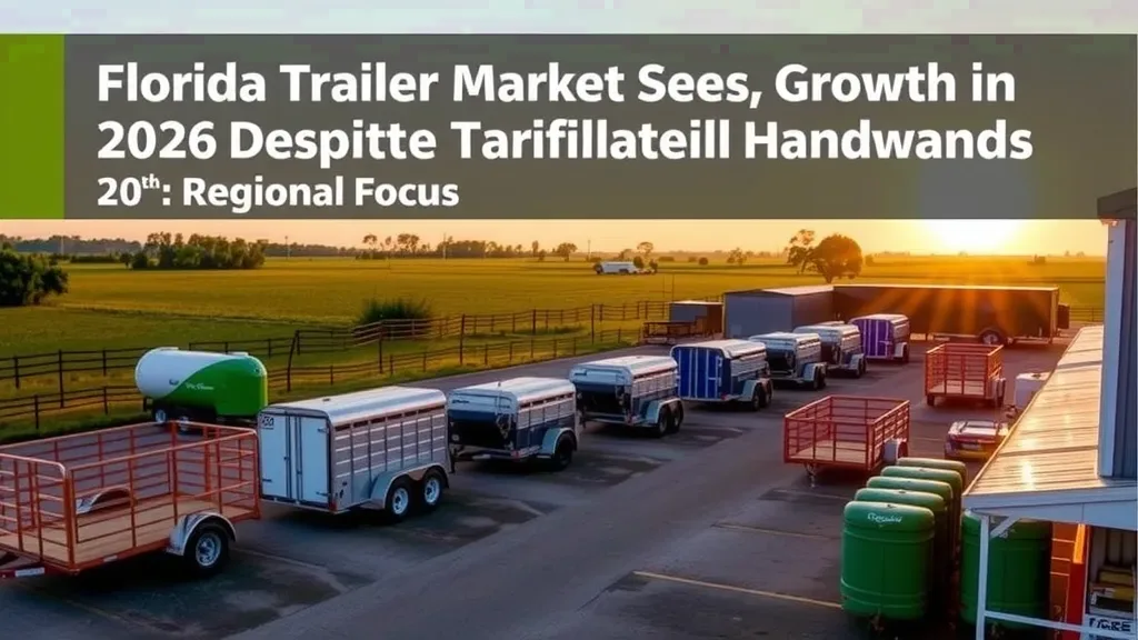 Florida Trailer Market Sees 7.9% Growth in 2026 Despite Tariff Headwinds: Regional Focus