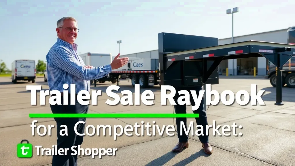 Trailer Sales Playbook for a Competitive Market: Sales Strategy