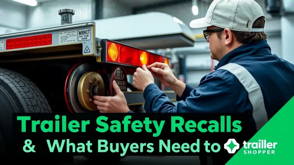 Trailer Safety Recalls & What Buyers Need to Know