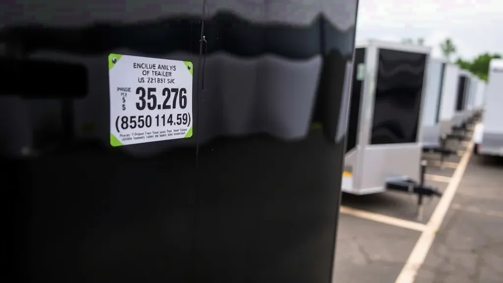Pricing Analysis of Enclosed Cargo Trailers in the US Market: Pricing Deep Dive