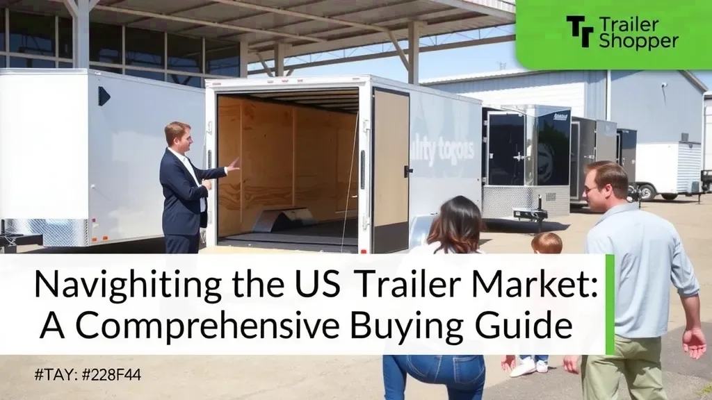 Navigating the US Trailer Market: A Comprehensive Buying Guide