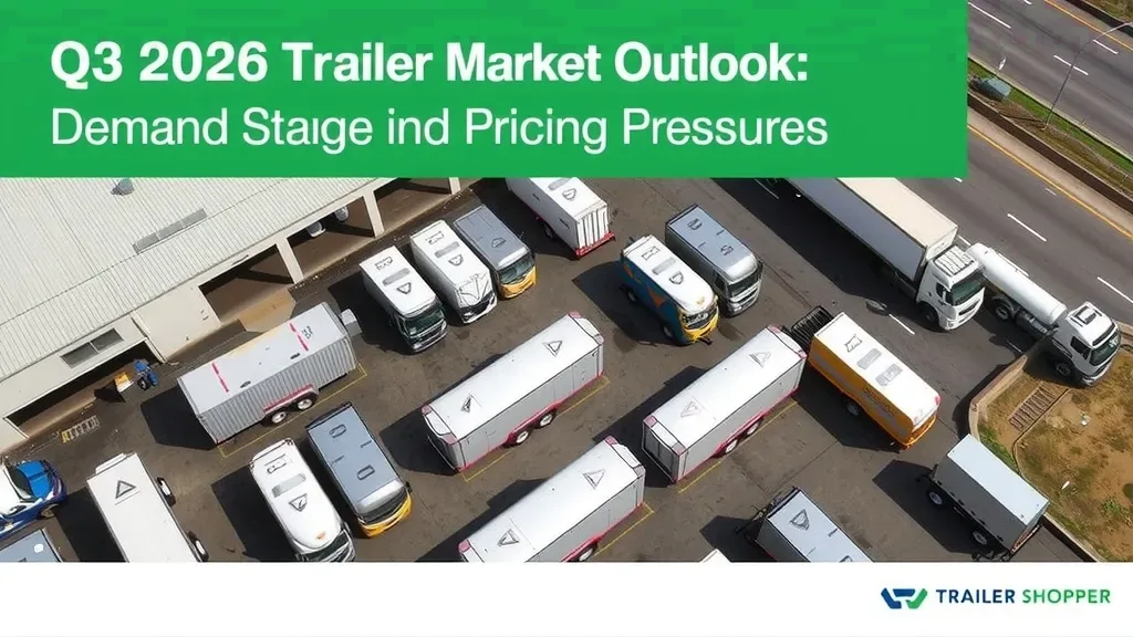 Q3 2026 Trailer Market Outlook: Demand Surge and Pricing Pressures