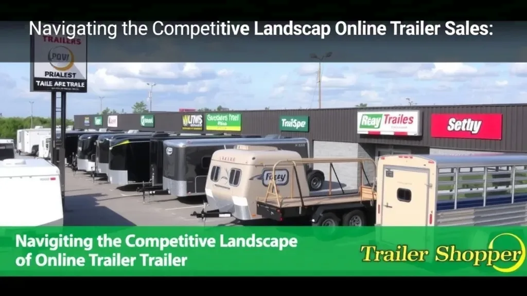 Navigating the Competitive Landscape of Online Trailer Sales in 2026: Competitive Analysis
