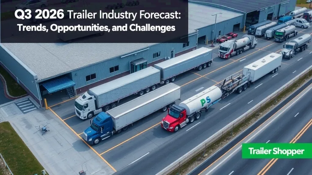 Q3 2026 Trailer Industry Forecast: Trends, Opportunities, and Challenges