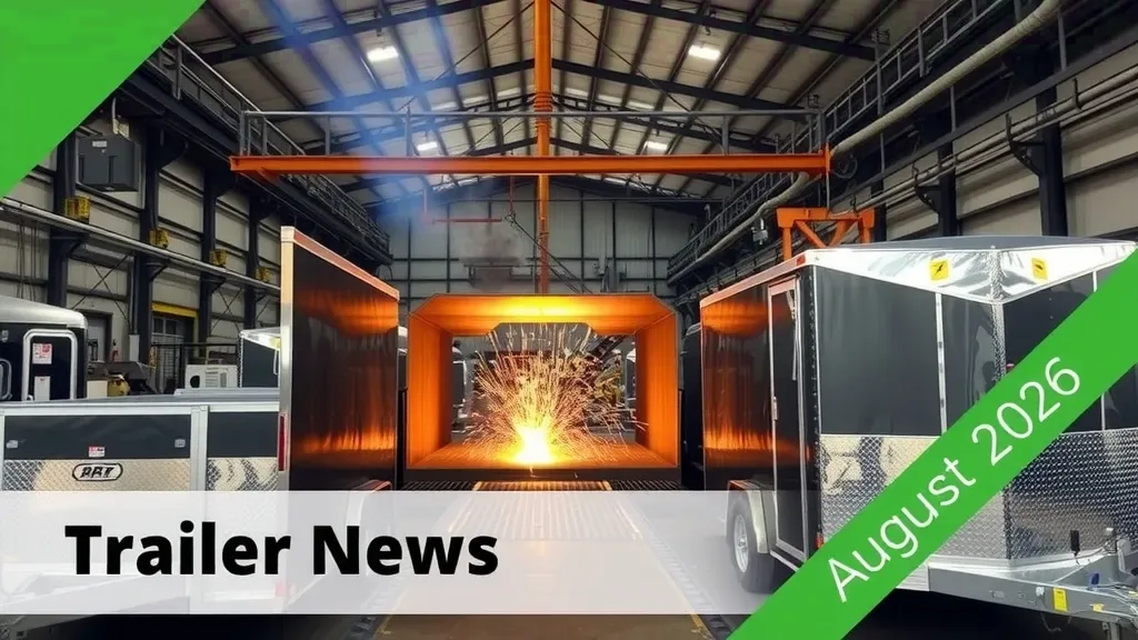August 2026 Trailer News: New Models, Steel Costs, Dealer Updates