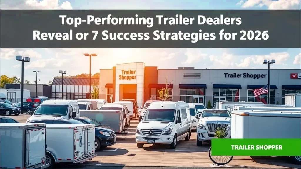 Top-Performing Trailer Dealers Reveal 7 Success Strategies for 2026