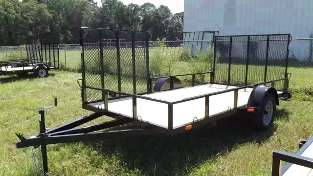 ATV TRAILER 12FT SIDE AND REAR LOADING RAMP