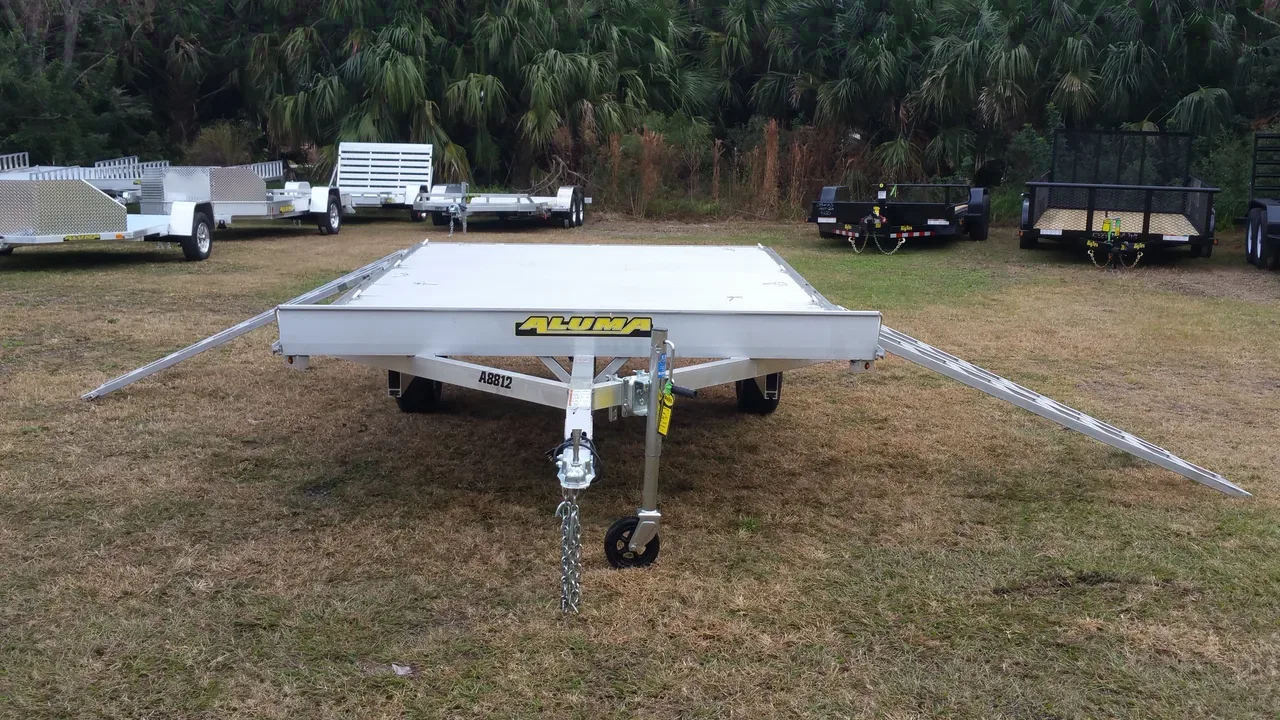 12ft 3 Place ATV Trailer