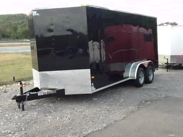 Black ATV 16ft Tandem Axle