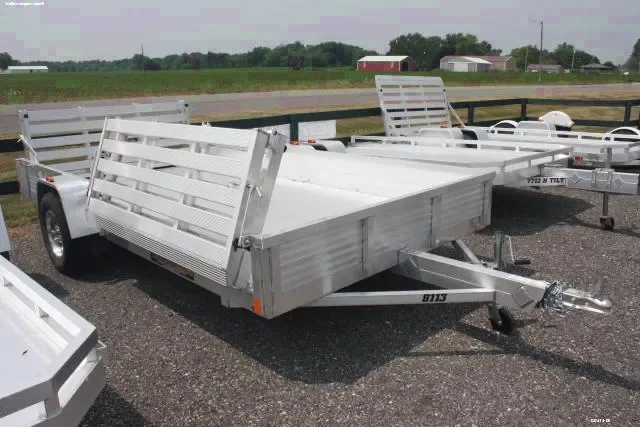 12ft ATV Trailer w/Bi-Fold Gates
