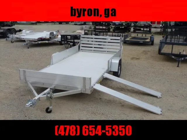 2025 Aluma 8114 BT SR Side Load Aluminum ATV Trailer