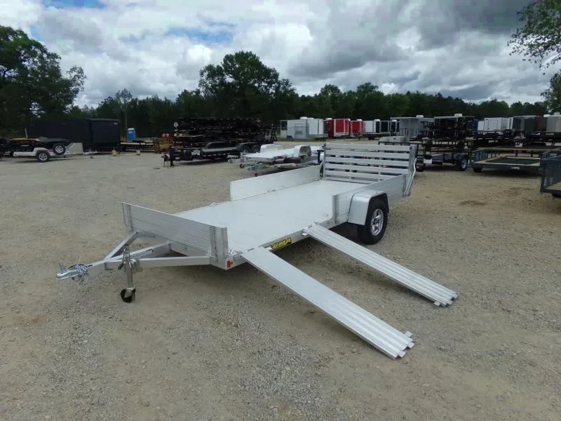 2023 Aluma 8114 BT SR SIDE LOAD ALUMINUM  ATV Trailer